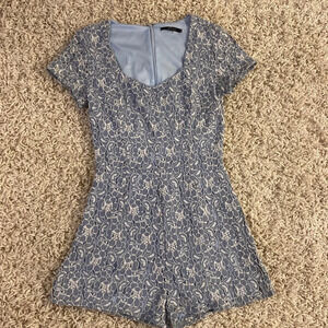 Azulu lace romper size S